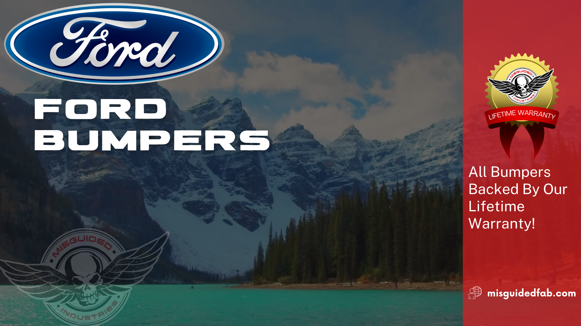 Load video: Ford Bumper | Misguided Industries